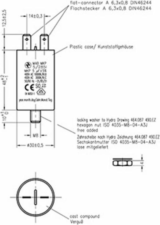 Produktbild MKP-Motorkondensatoren