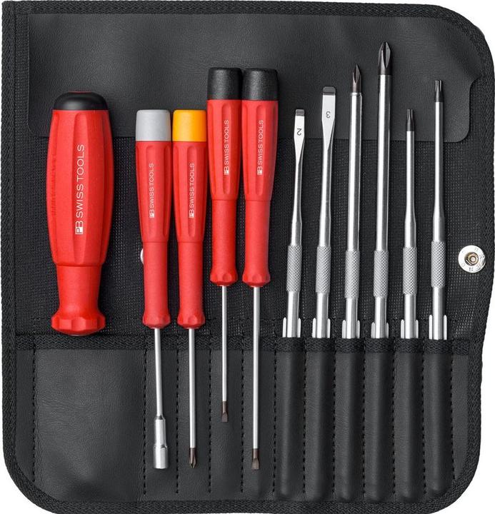 PB Swiss Tools Jeu de tournevis PB 8220 (Escale, Hexagone externe)