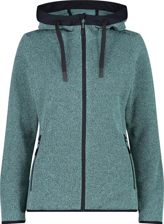Immagine prodotto CMP Campagnolo Women's Jacquard Knitted Jacket Fix Hood (40, M)
