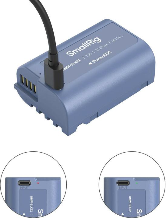 Actual product image SmallRig DMW BLK22 (Camera battery)