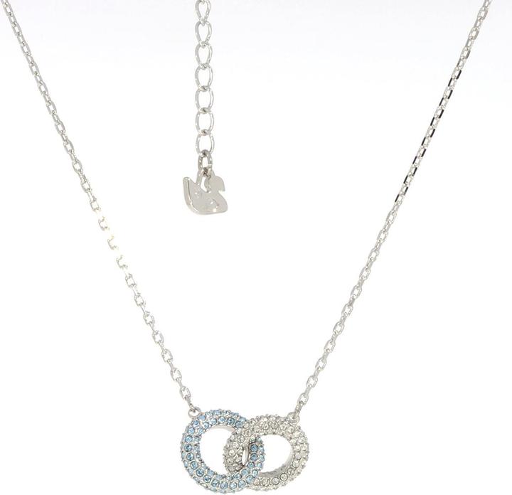 Produktbild Swarovski Stone Halskette Blau (Swarovski Metall, 38 cm)
