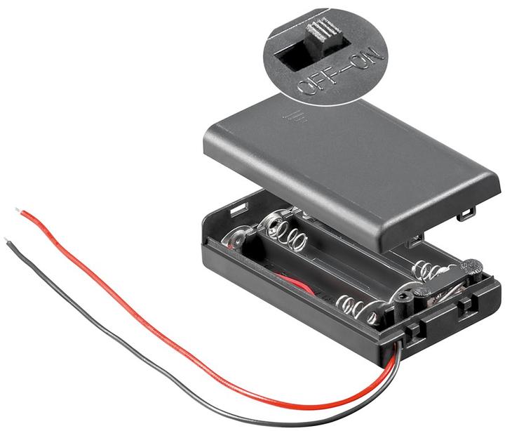 Produktbild Goobay 3x AAA Micro Batteriehalter
