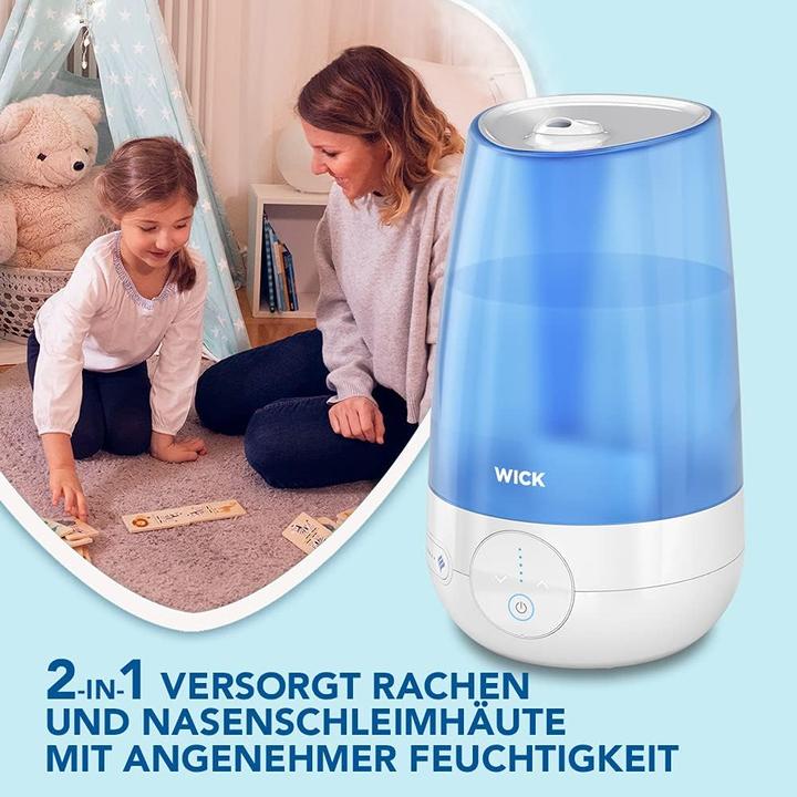Immagine prodotto Wick Umidificatore a ultrasuoni ad aria fredda 21 W (35 m²)