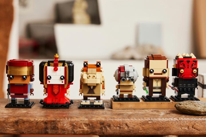 Image du produit LEGO La sombre menace (40676, LEGO Brickheadz, LEGO Star Wars)