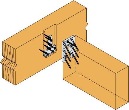 Produktbild Simpson Sst Hirnholzverbinder (Verbindungsbleche, 1 Stk.)