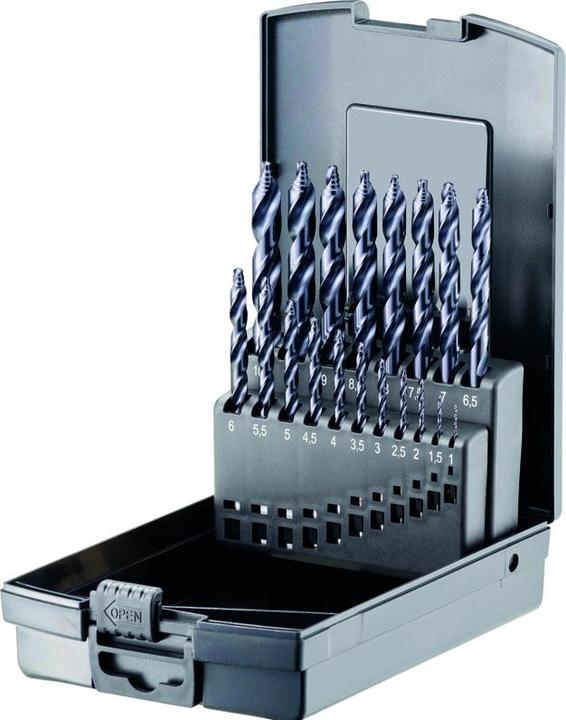 Produktbild Werkstarck Spiralbohrerset HSS-G mit TiAlN-Stufenspitze (2.5 mm)