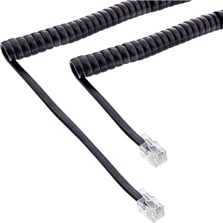 Actual product image InLine Handset spiral cable