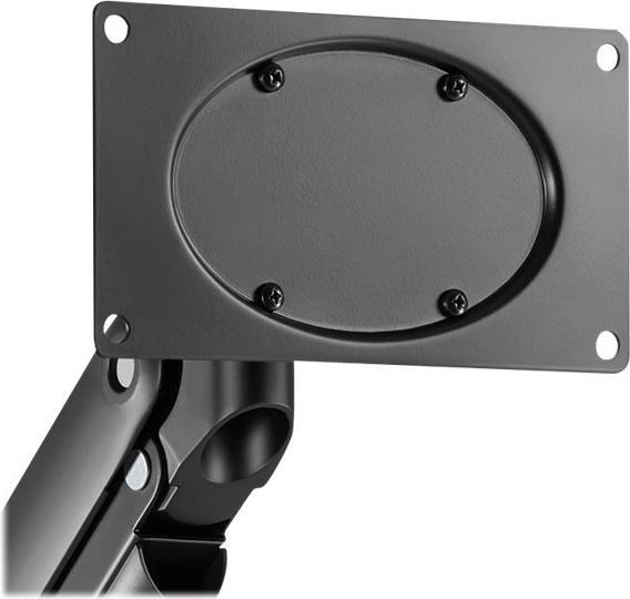 Actual product image Hagor Gasliftarm Single for 1x 43-109cm 1x monitor 17-43" swivel tilt rotatable VESA 200x100 support glass (Table, 43")