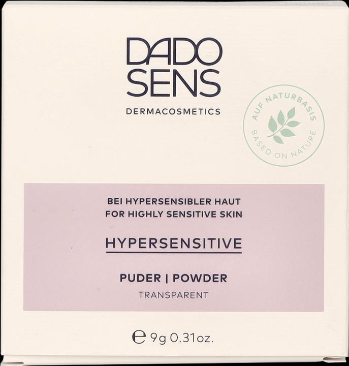 Produktbild Dado Sens HYPERSENSITIVE Puder Transparent - Sensible Haut (Transparent)
