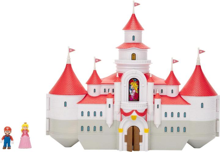 Immagine prodotto Jakks Pacific Super Mario Movie - Mini mondo DLX Castello di Peach (417154)
