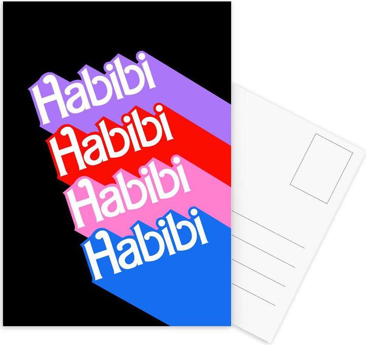 Produktbild Juniqe Barbie Habibi - Typografie & Symbole (15 Stk.)