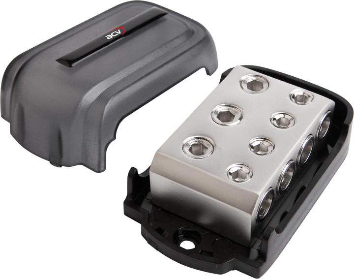 Actual product image Goldline Distributor block nickel silver 3 x 35 - 50 mm inlet