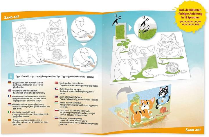 Produktbild Lena Sandbilder Tiere