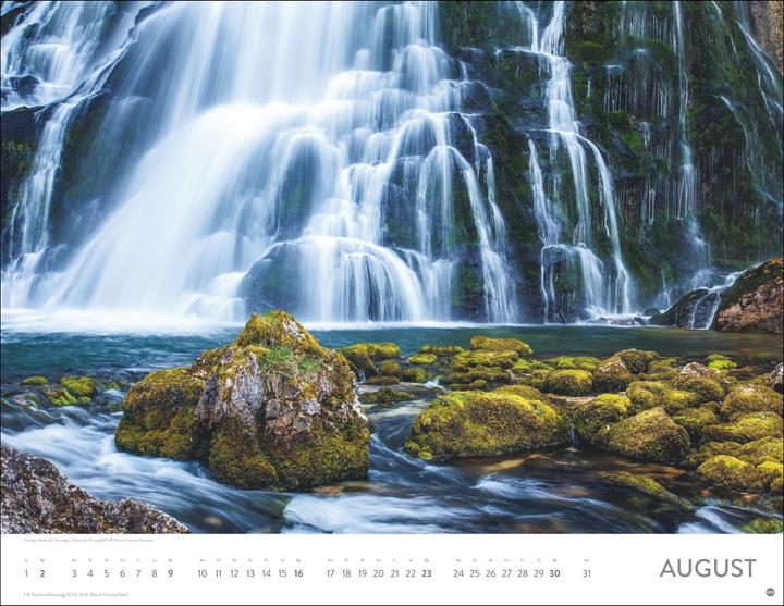 Actual product image Orte der Kraft Posterkalender 2026 (44 x 34 cm, Hardcover, German)