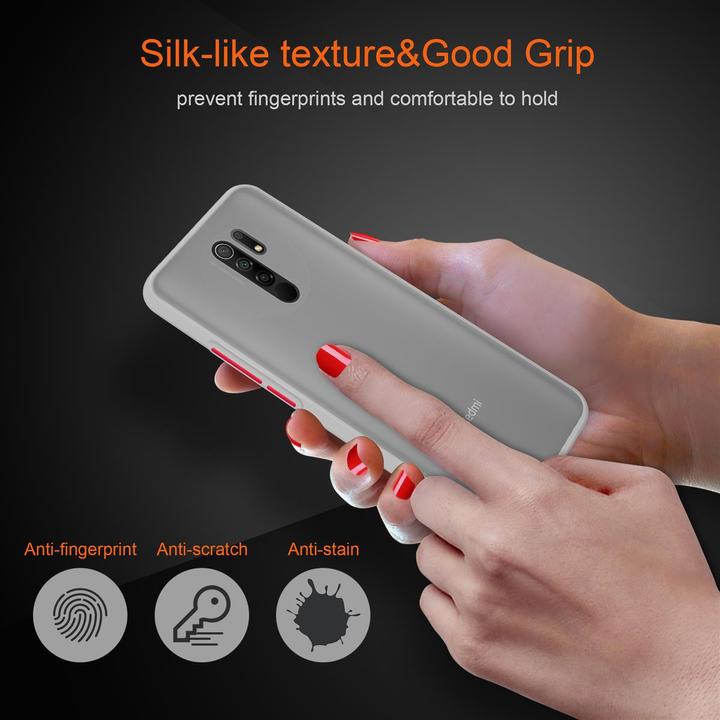 Actual product image Cadorabo Hybrid Matt Cover (Xiaomi Redmi 9)