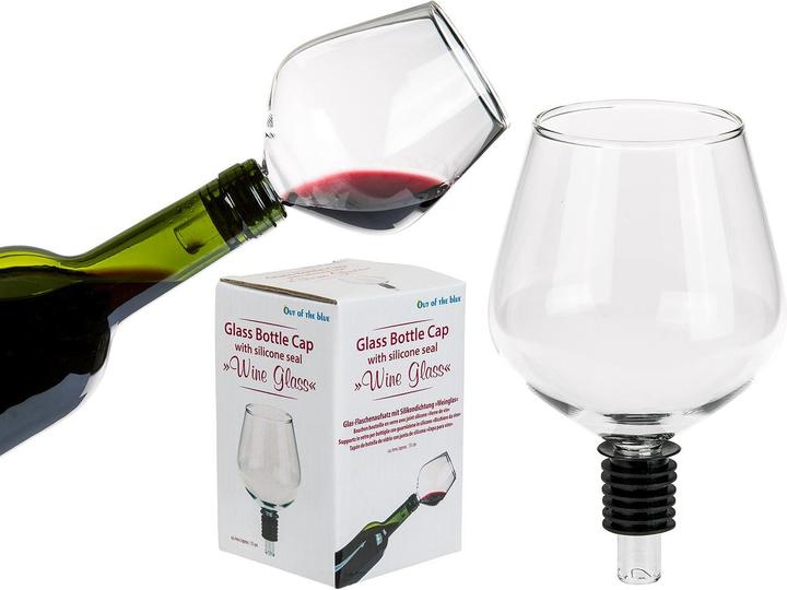 Image du produit Out of the blue Embout pour bouteille de vin avec joint en silicone (Bouchon de vin)