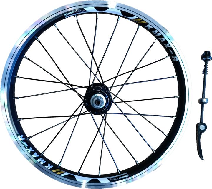 Produktbild Mustang Velo Vorderrad 16&quot 100/5mm QR 28L. (Vorderrad, 16")