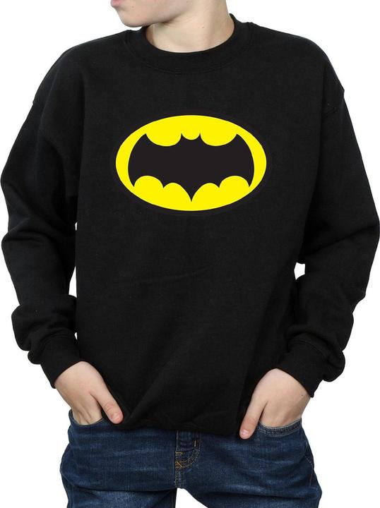 Actual product image Boys Batman TV Series Logo Sweatshirt (140, 146)