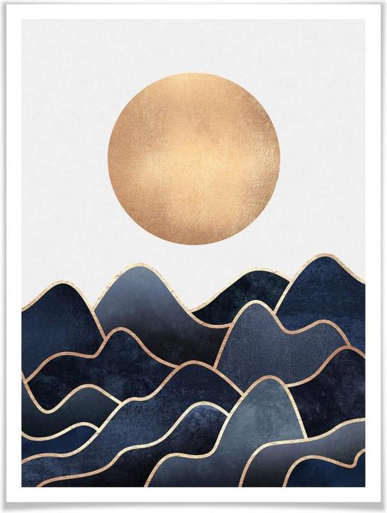 Produktbild Trenddeko Wellen (24 x 30 cm)