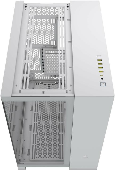 Actual product image Corsair Case iCUE 6500X RGB Midi TG white (ATX, Mini-ITX, mATX)