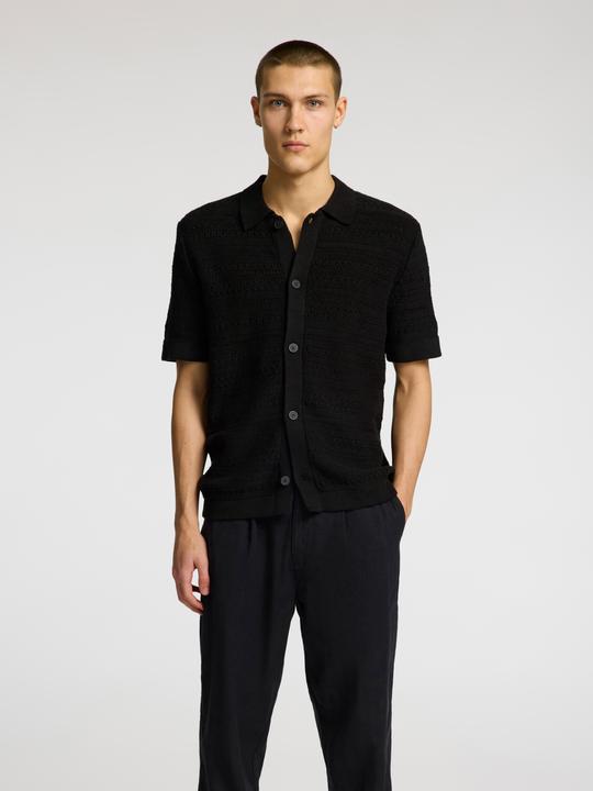 Produktbild Selected Homme Strick Kurzarmhemd (XL)