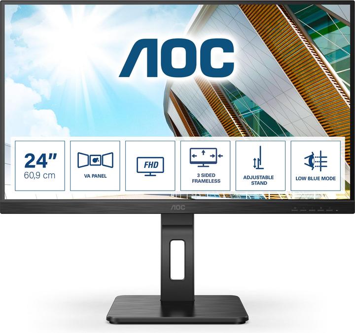 Immagine prodotto AOC 24P2QM (1920 x 1080 pixel, 23.80")