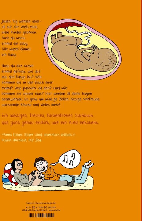 Actual product image Wie macht man eigentlich ein Baby? (German, Anna Fiske, 2022)