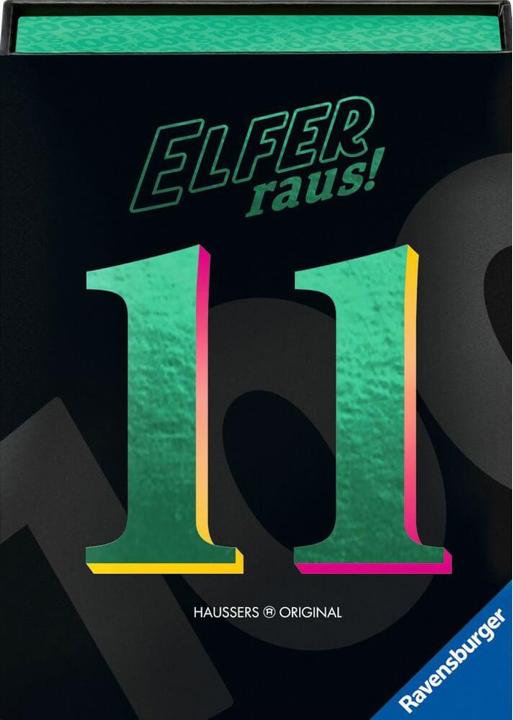 Actual product image Ravensburger 23020 - Elfer raus! 100 years anniversary edition - card game, from 7 years, game for (German, Italian, French)