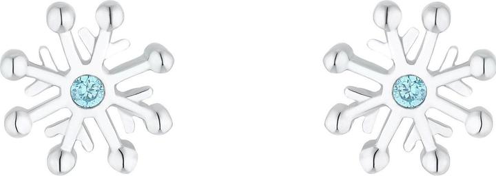Actual product image Prinzessin Lillifee Ear jewellery for girls, 925 sterling silver, zirconia synth. | snowflake (925 silver)