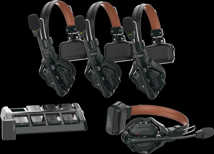 Produktbild Hollyland Solidcom C1 ProWireless Intercom System with 6 ENC headsets (350 m)