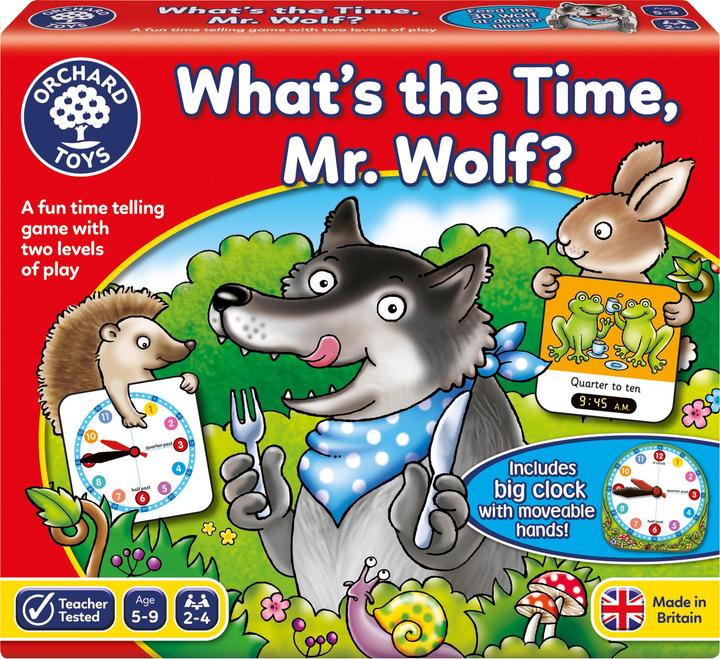 Actual product image Orchard What'S The Time Mr Wolf? (English)