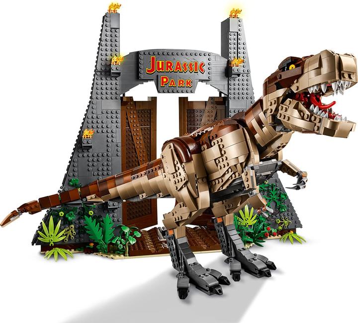 Actual product image LEGO Jurassic Park: T. Rex's devastation (75936, LEGO Jurassic World)