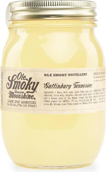 Produktbild Ole Smoky Moonshine Ole Smoky Tennessee Moonshine LEMON DROP 32,5% Vol. 0,5l