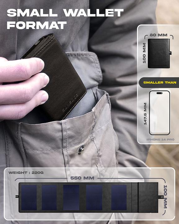 Image du produit Sunslice Chargeur solaire photonique portable 4W (4000 mAh, 4 W, 20 Wh)