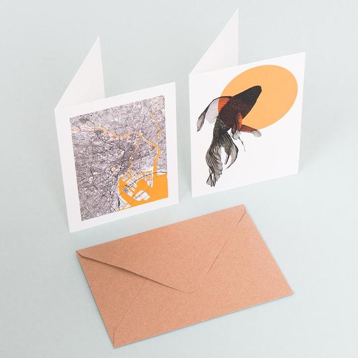 Produktbild Juniqe Zwergohreule-Illustration (15 Stk.)