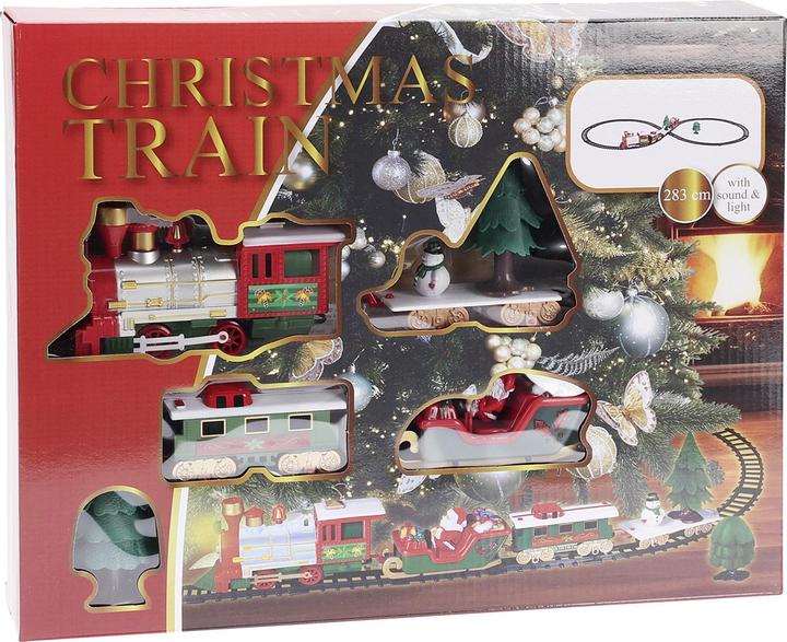 Actual product image Weihnachtszug m.Licht 22tlg.