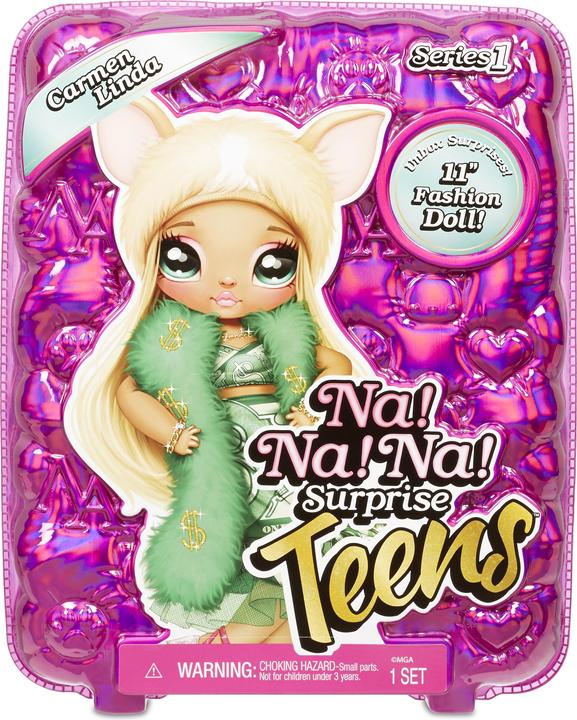 Image du produit MGA Poupée Na!Na!Surprise Teens-Carmen Lind