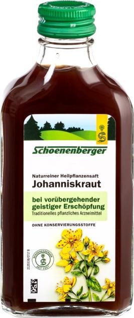 Produktbild Schönenberger Johanniskraut naturreiner Heilpflanzensaft, 200 ml Lösung