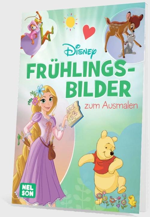 Immagine prodotto Disney: immagini di primavera da colorare