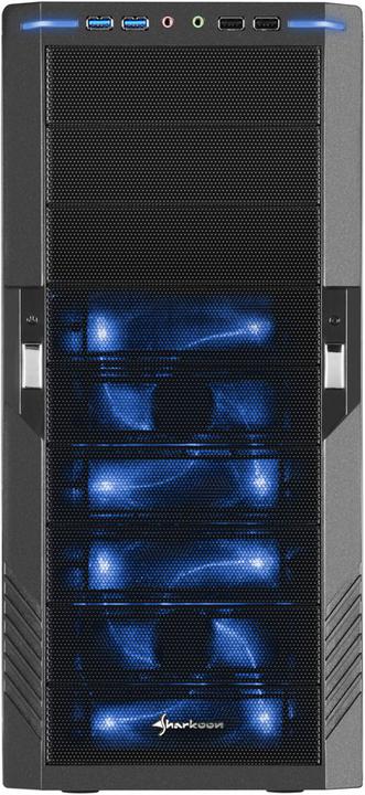 Produktbild Sharkoon T9 Value, Blue Edition (ATX)