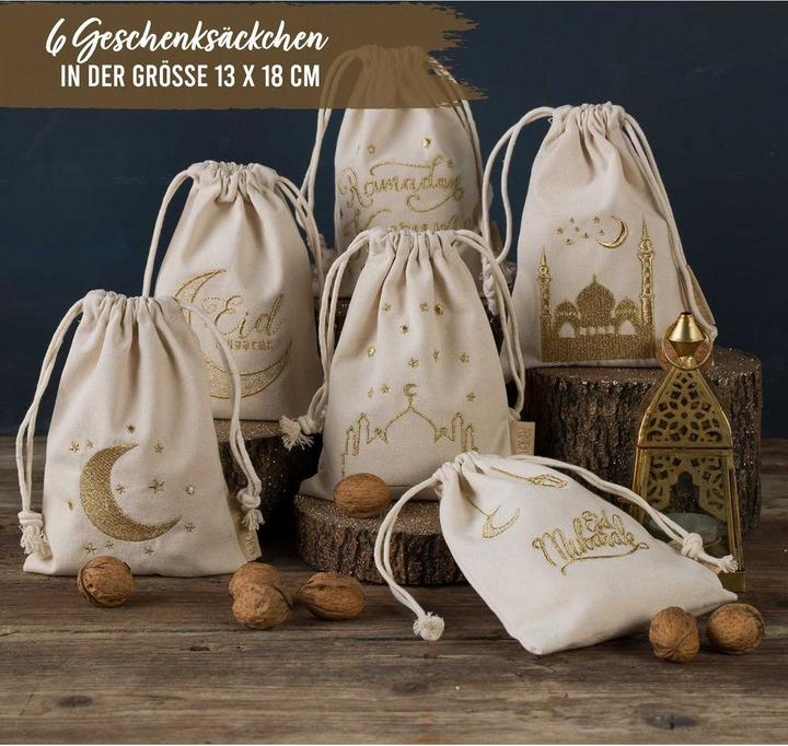 Actual product image Papierdrachen Ramadan (Gift bag, 6 x)