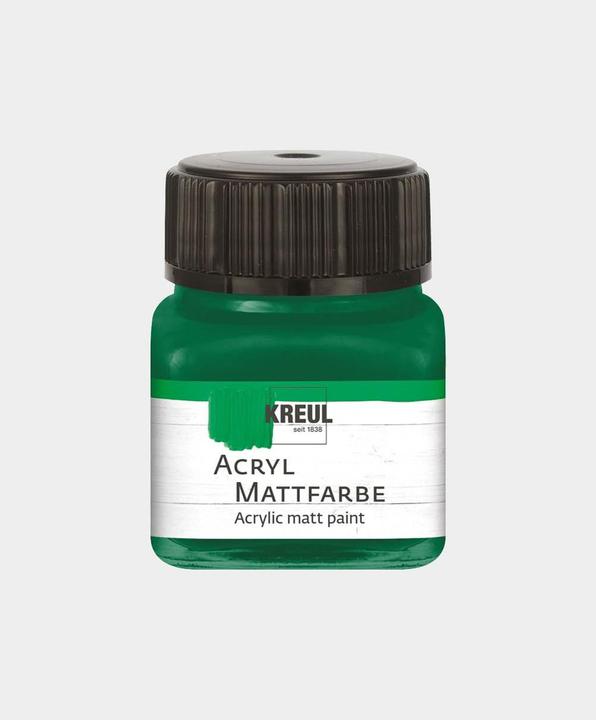 Produktbild Kreul Acryl Mattfarbe, 20 ml (Grün, 20 ml)
