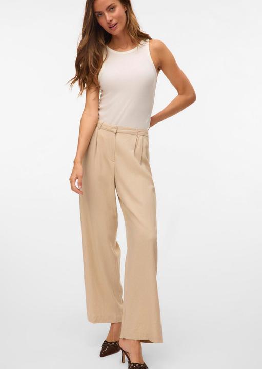 Immagine prodotto Vero Moda VMMINDY Pantaloni a vita media Pantaloni a gamba larga (W40/L30)