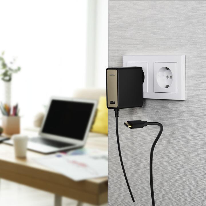Produktbild Hama USB-C-Netzteil Power Delivery (PD) 5.20V/60W (60 W)