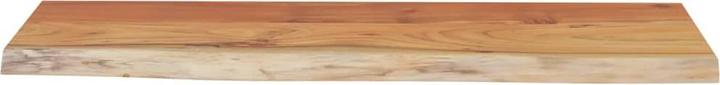 Actual product image VidaXL Table top rectangular tree edge wooden top furniture top solid wood acacia (80 x 40 x 2.5 cm)