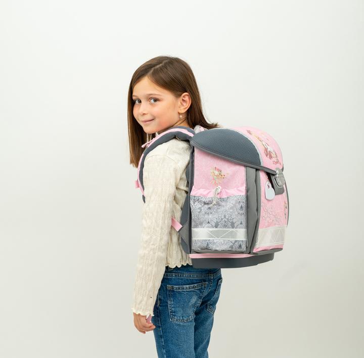 Actual product image Belmil CLASSY school backpack 5-piece set Ballerina (19 l)