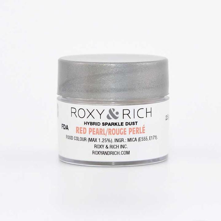 Roxy & Rich Glitter commestibile rosso pallido