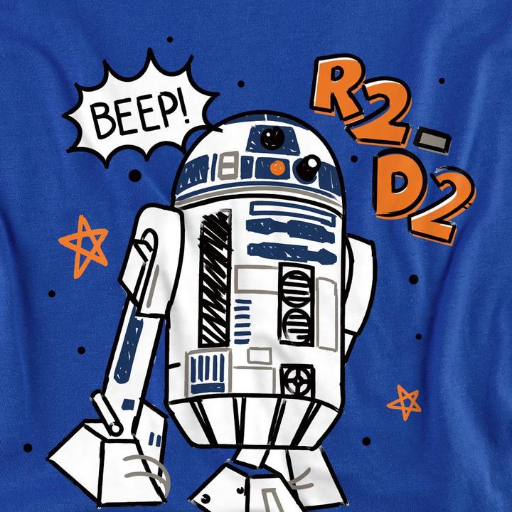 Actual product image Star Wars Unisex Adult R2-D2 T-Shirt (L)