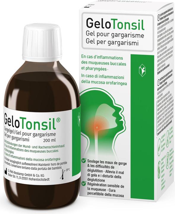Actual product image Gelo Tonsil Gurgelgel (1 Piece)