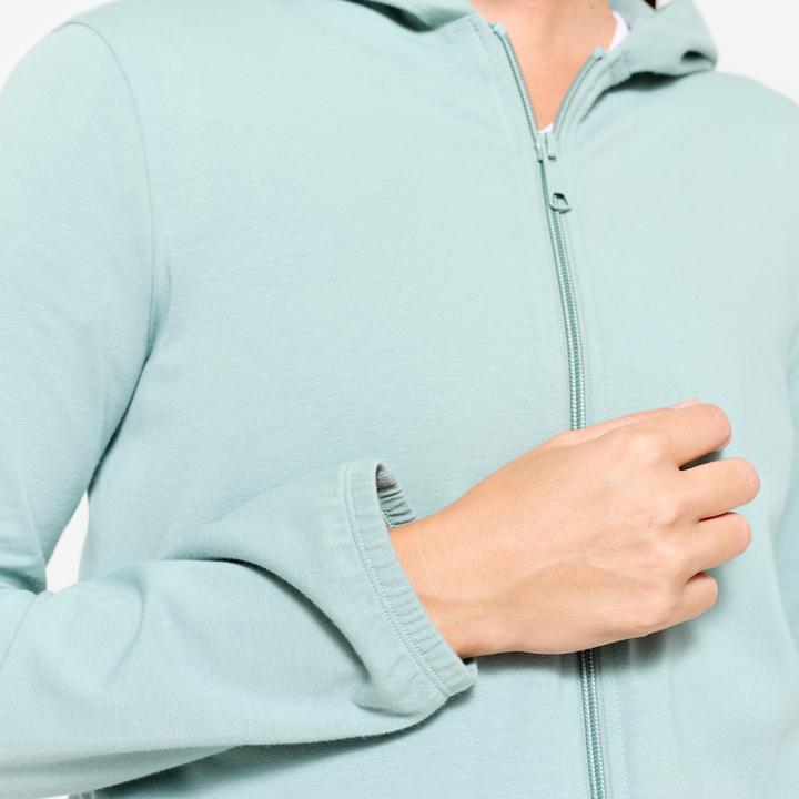 Produktbild Domyos Kapuzenjacke Damen - grün (XS)